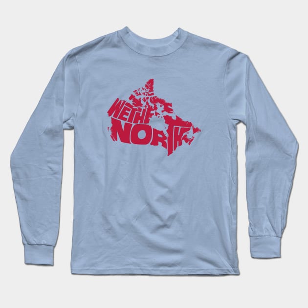 We The North red-01 Long Sleeve T-Shirt by Seanings